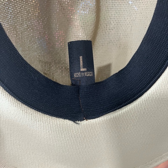 Hand Painted Floral Boho Wide Brim Hat | Colorful Artisan Festival Hat - Picture 7 of 7